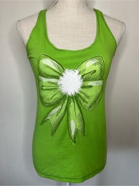 💚 Raw Threads Athletics Disney Tinkerbell Bow Tank - Size M 💚